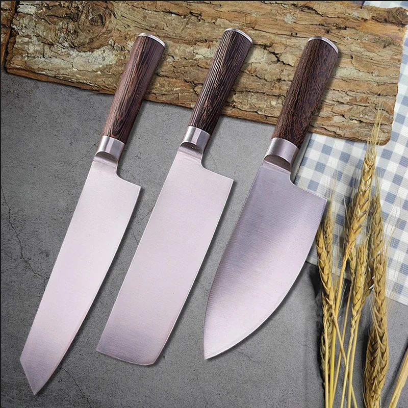 

Кухонный мясницкий нож из нержавеющей стали шеф-повар нарезка пилинга для костей нож мясника рыбы овощей филировочный нож для домашнего хозяйства