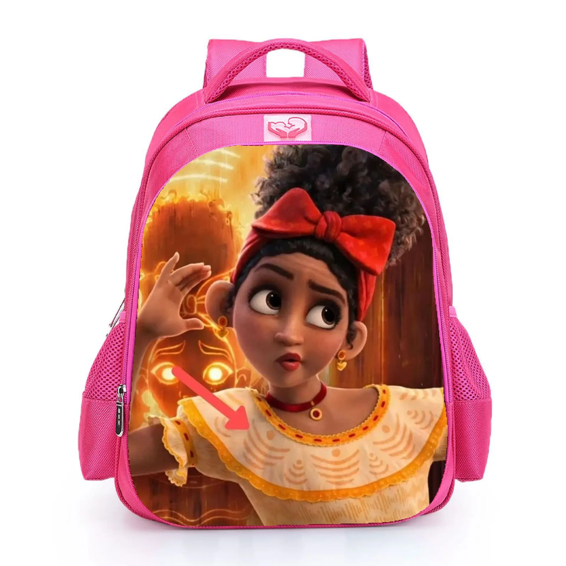 Encanto Mirabel Madrigal Cosplay Bag Disney New Cartoon Mirabe Children'S Schoolbag Backpack Kids Girl Halloween Birthday Gifts