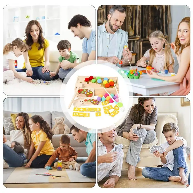 Рисунок 4 - Деревянные игрушки Монтессори для родителей и детей