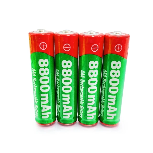 Batería AAA recargable de 1,5 V, pila alcalina de 8800mAh, 1,5 V, para luz  led, juguete, MP3, larga duración - AliExpress