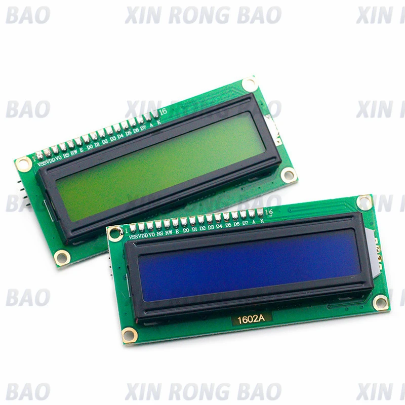 LCD1602 1602 LCD Module Blue / Yellow Green Screen 16x2 Character LCD Display PCF8574T PCF8574 IIC I2C Interface 5V for arduino electronic component