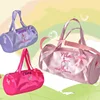 Toddler Dance Bag For Girls, Personalized Travel Bag For Kids, Weekender Duffel Bag, Monogram Ballet Shoes Bag, Child Diaper Bag 1