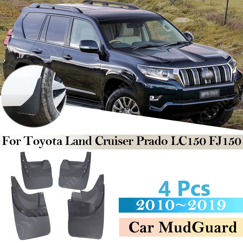 For Toyota Land Cruiser Prado LC150 FJ150 2010 2019 Mudguards Fender
