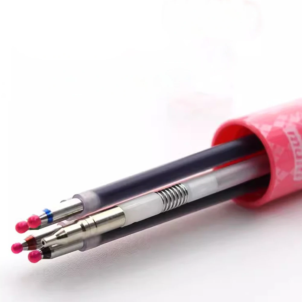 Japan Zebra 5-in-1 Multi-function Pen J4SA11 0.5mm Four-color Gel Pen + 0.5mm Mechanical Pencil Switch Art Stationery Freely
