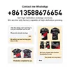 Retro POLO Shirt Men Summer Sports V-Neck T-shirt Street Trendy Short Sleeve 3D HD Print T-shirt 5