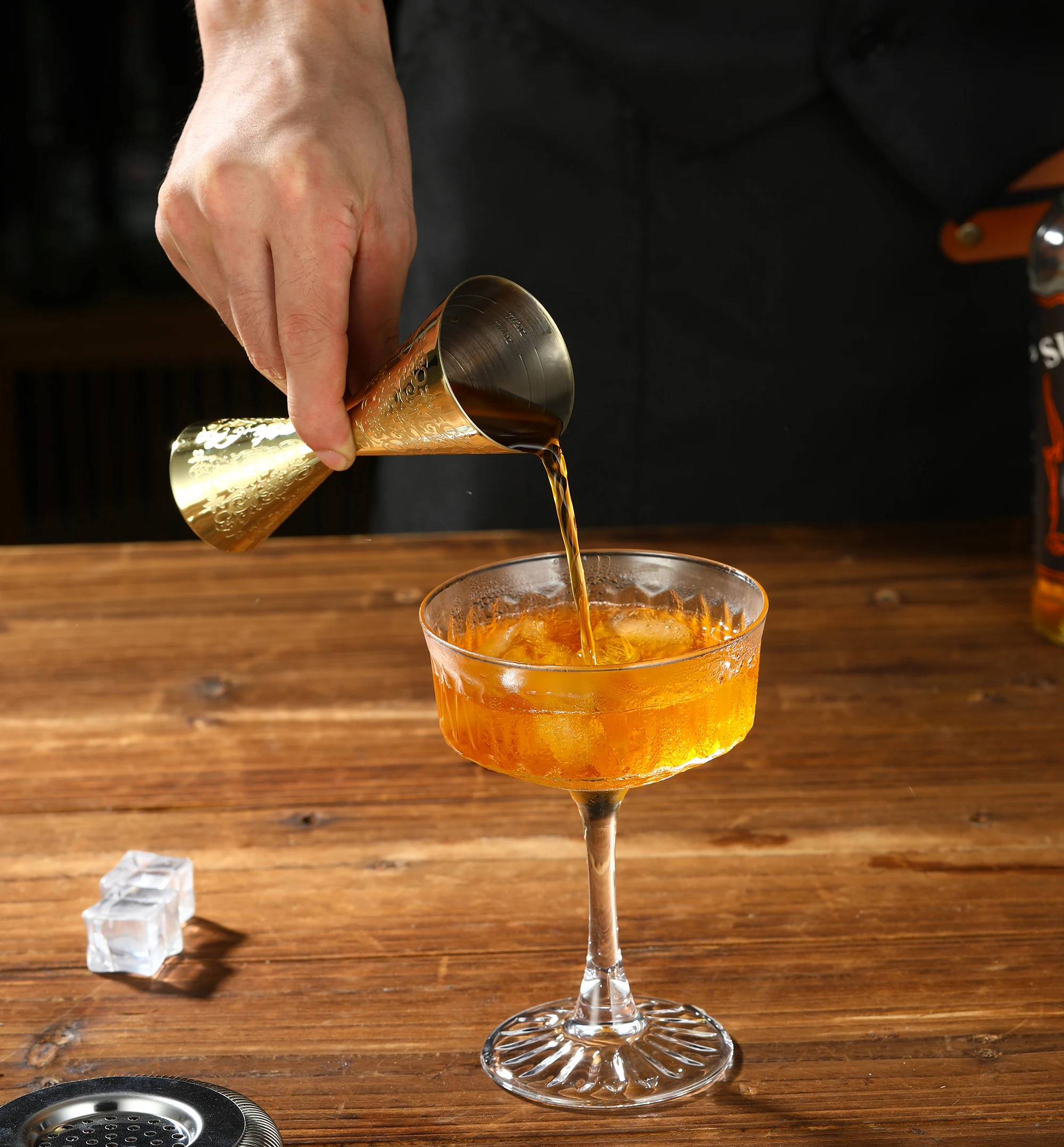 Japanese Style Cocktail Jigger Measuring Cup Bar Tools