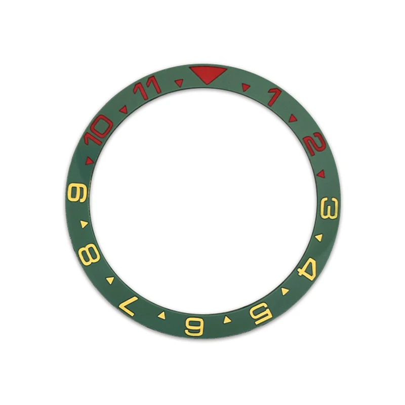 38mm * 31,5mm Flache Mode Keramik Uhr Lünette Einsatz Fit für SKX007 SKX009 SRPD Uhr Fällen NH35 NH36 Bewegung Uhr Teile – Detail 9