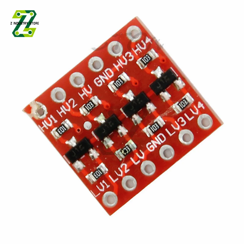 

4-канальный преобразователь логического уровня IIC I2C двунаправленный модуль от 5 В до 3,3 В