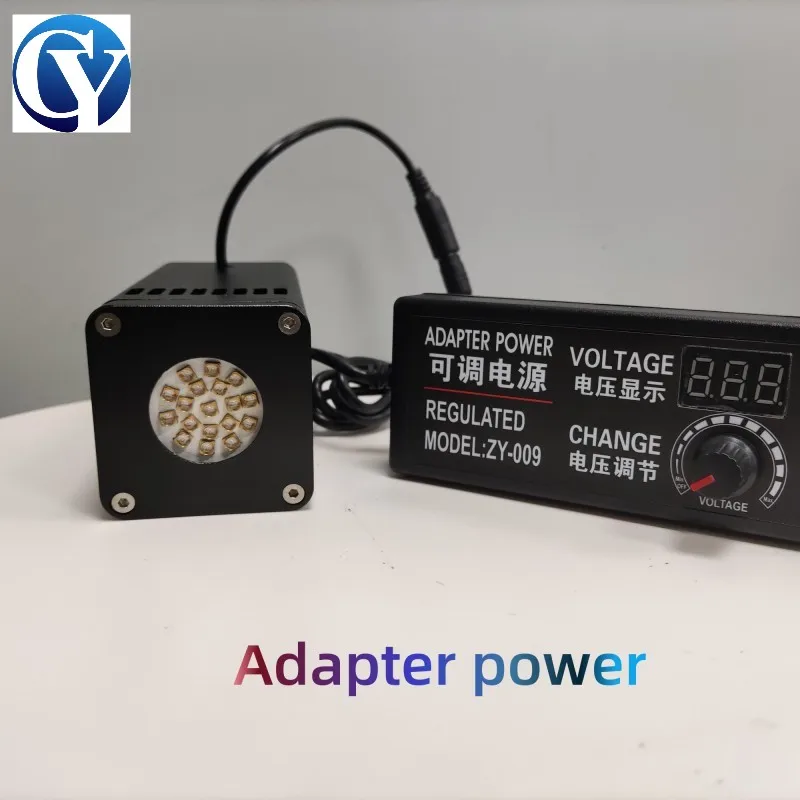 Mini Handheld UV Curing Lamp Led High Power Ultraviolet Light Cured Machine UV Glue 365nm 395nm Fan Cooling