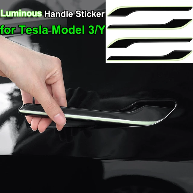 4 stücke Frostschutz-Türgriff für Tesla Modell 3 Türgriffe Patch Decoretion  Abdeckung für Tesla Modell y - AliExpress