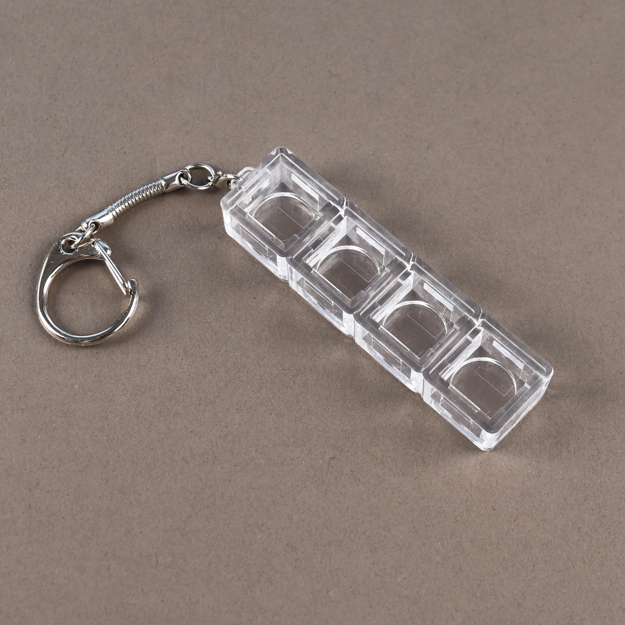 YMDK 4U 스위치 키체인 맞춤형 스트레스 해소 장난감 선물, 기계식 키보드 스위치 테스터 키트