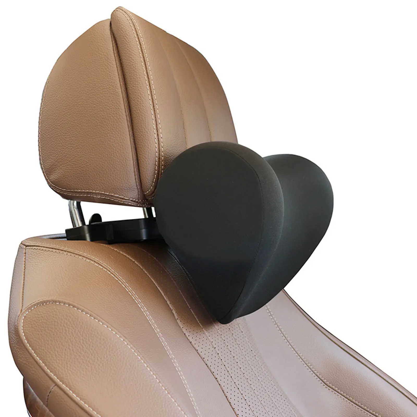 Aidodo Reposacabezas para Coche para Asiento de Coche Ajustable para el  Cuello, cojín Cervical con Barra telescópica y Clips de Barra Deslizante,  cojín Lateral de Piel Ajustable para niños Adultos : 