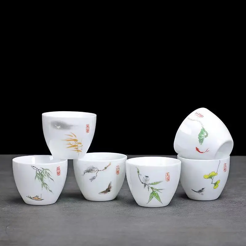 Japanese Ceramic Tea Cup 6-Piece Set views