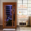 Saunas Home Sauna with Infrared & Chromotherapy for Up To 2 People, Relieve Your Jpoint and Muscle Pain Improving Sleep, Sauna 3