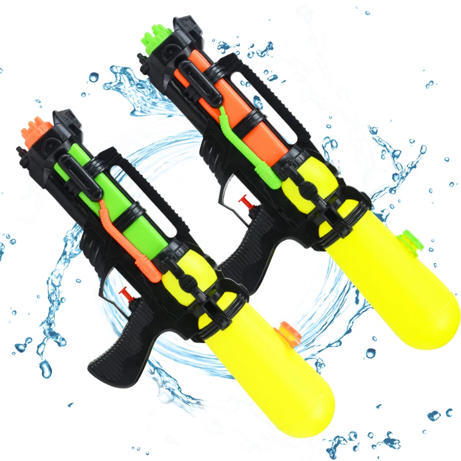 Children's toy water gun, press to spray water, summer outdoor beach swimming pool long range battle game toy