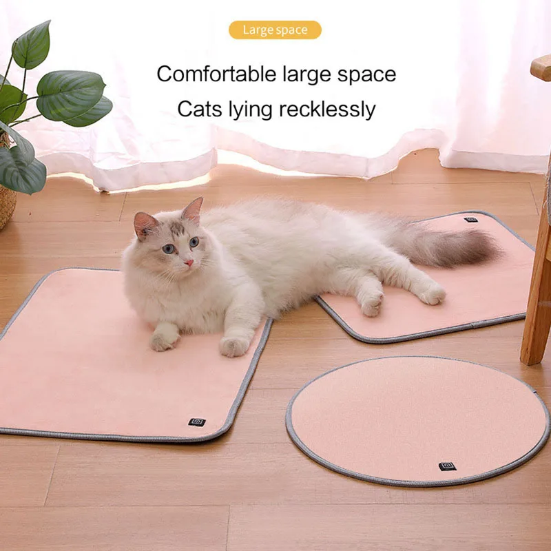 SolidColorUSBPetElectricBlanketwithAdjustableTemperatureCircle