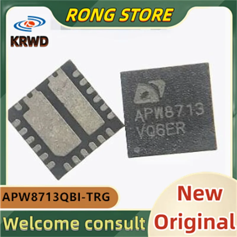 

(10PCS) APW8713 New and Original Chip IC APW8713QBI-TRG APW8713QBI 8713 TQFN23P