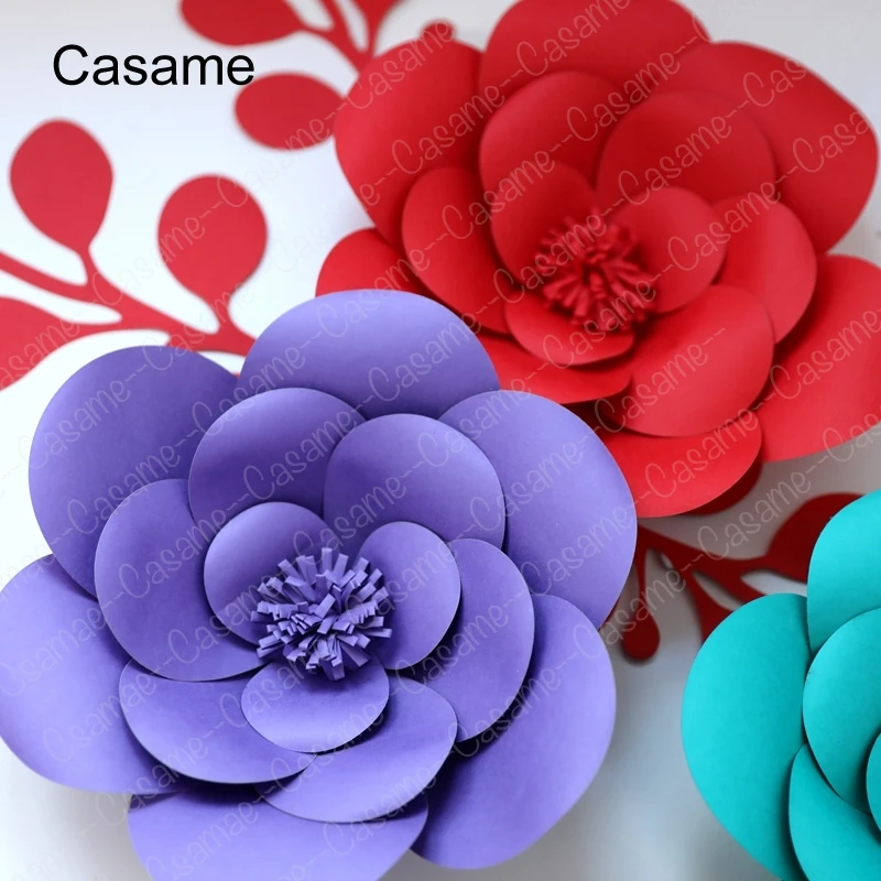 Paper Flower Backdrop Wedding Decorations  Paper Flowers Decorations Wall  - 2023 Diy - Aliexpress