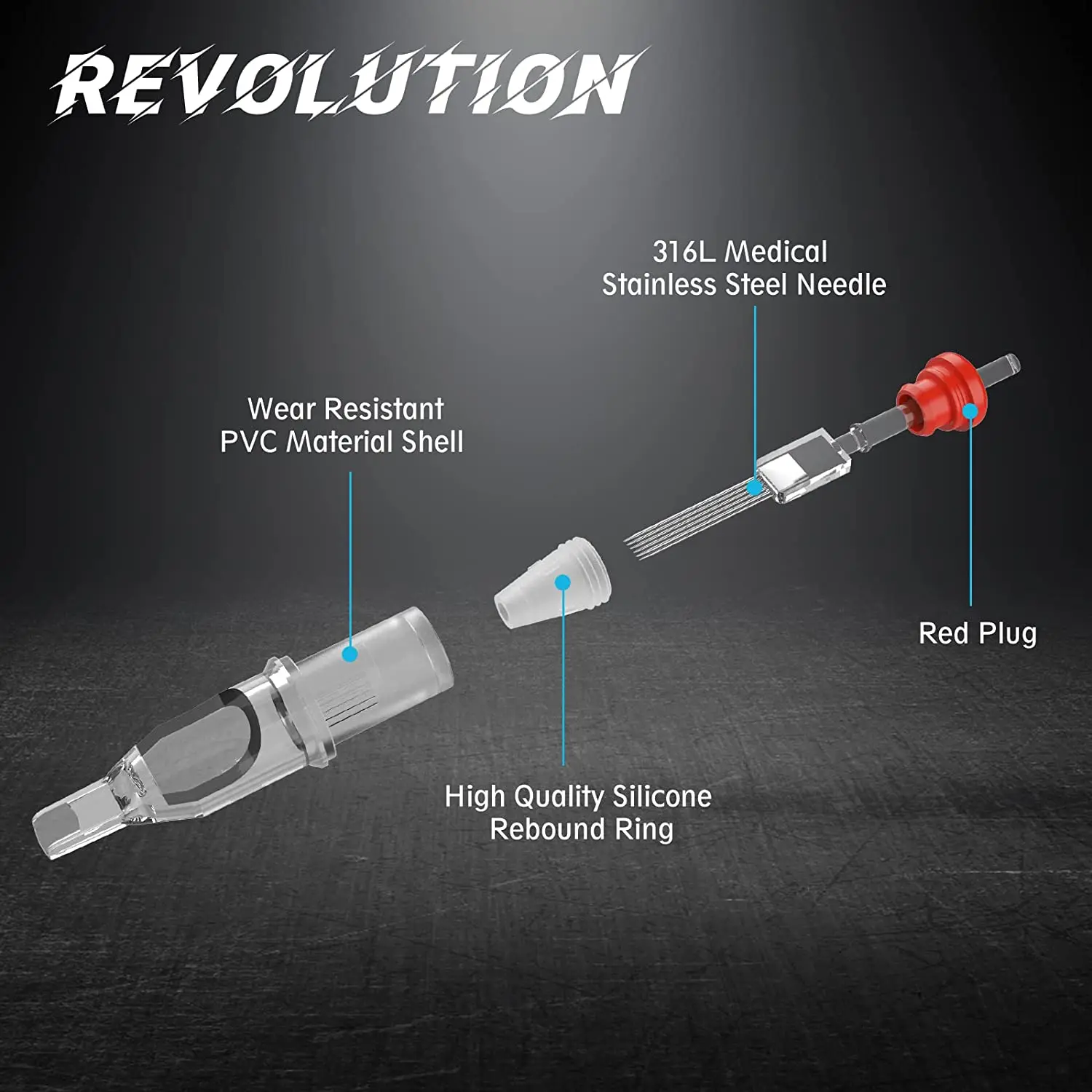 Рисунок 3 - Картридж игл для татуажа EZ Revolution Magnum