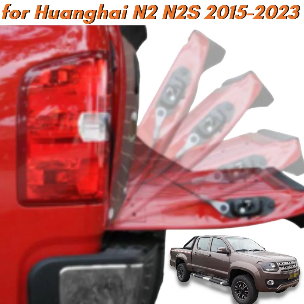 Qty(1) Trunk Strut for Huanghai N2 N2S for Amico Asena Pickup 2015-2023 Rear Tailgate Lift Supports Gas Springs Shock Absorbers