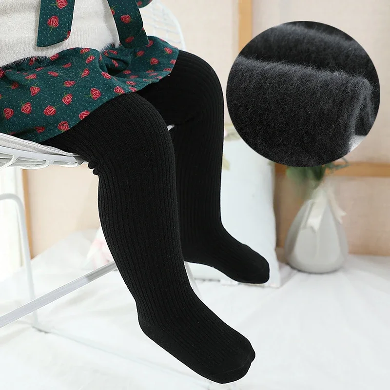 2024 Winter Thicken Girls Tights and Leggings for 0-6Yrs Kids Baby