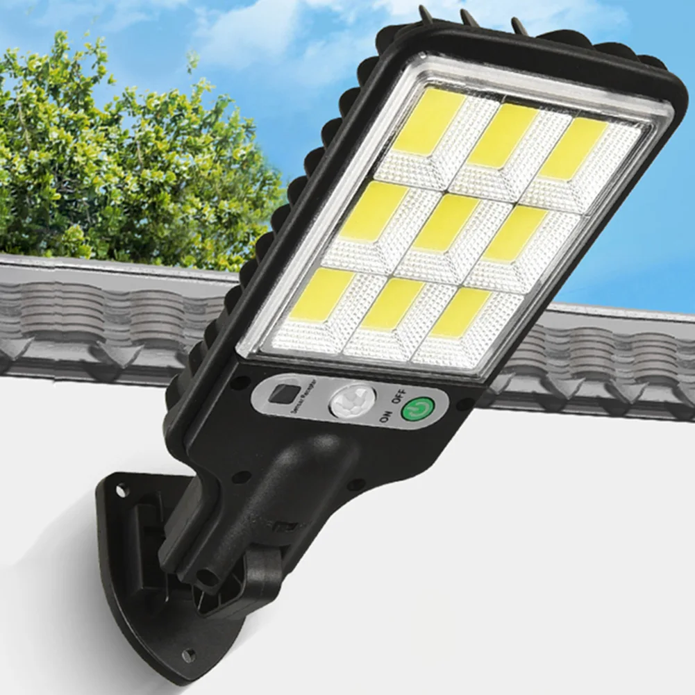 Description Picture 4 of itemSolar Powered Outdoor Security Lights Auto-On Motion Sensor Outside Spotlights 3 Modes Remote Control for Garden Patio Path Yard