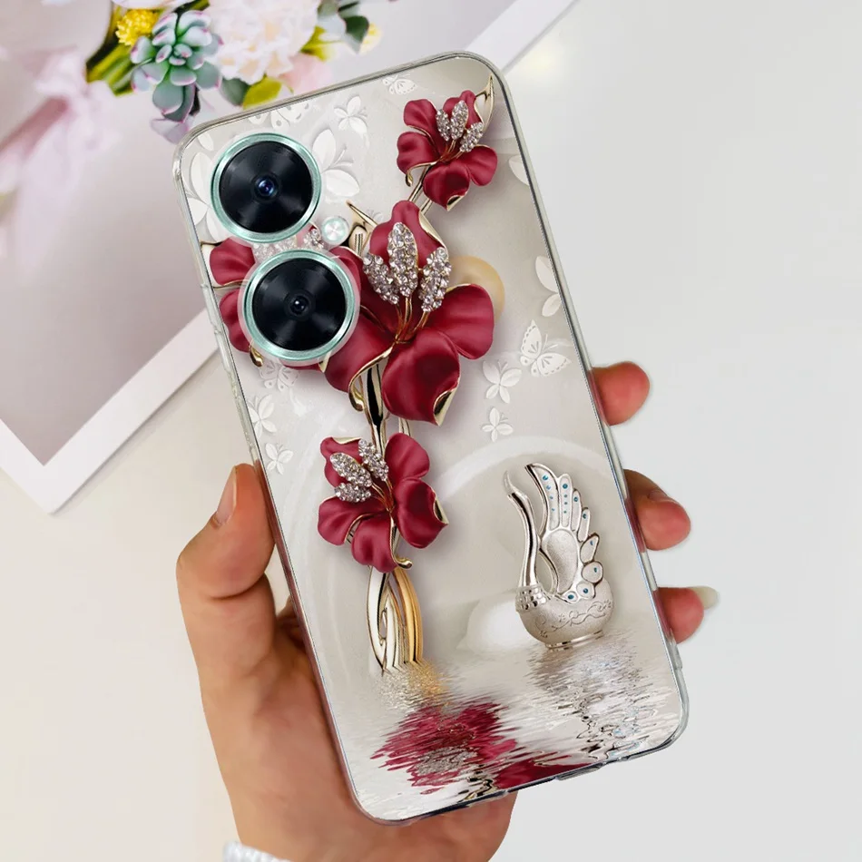 Fashion Elegant Pattern Soft Silicone TPU Phone Case
