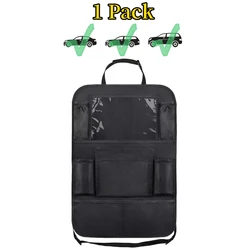 Car Seat Back Organizer with Tablet Holder and Multiple Storage Pockets (1 PACK)