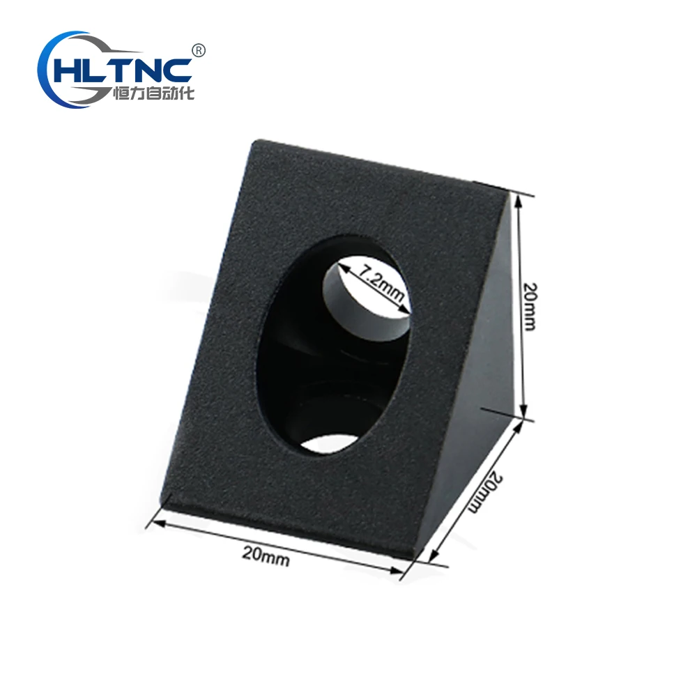 Angle Bracket 90 Degree Angle Corner Openbuilds V-slot Connector for Aluminum Extrusion EU 3D Printer Furniture Hardware