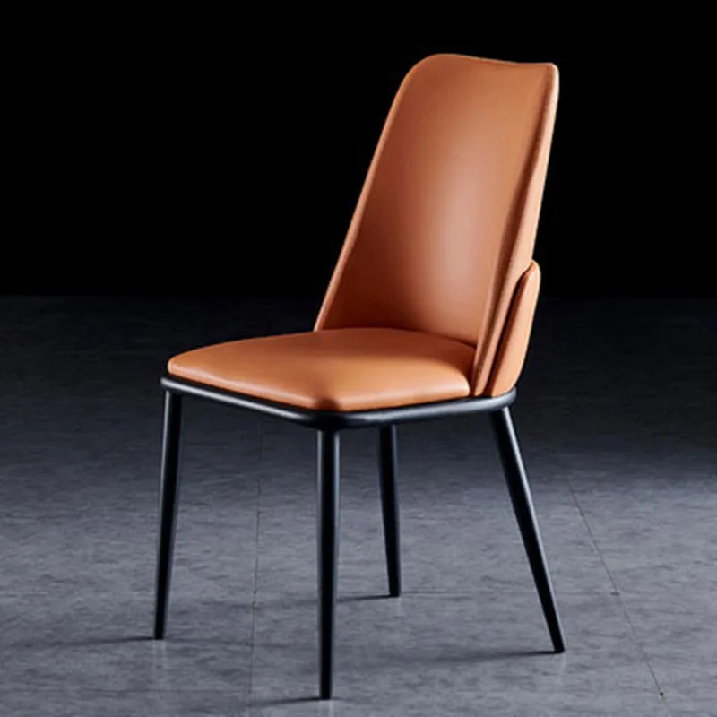 

Design Dining Chair Light Luxury Simple Dining Office Table Chair Household Backrest Stool Soft Muebles Home Furniture AADC