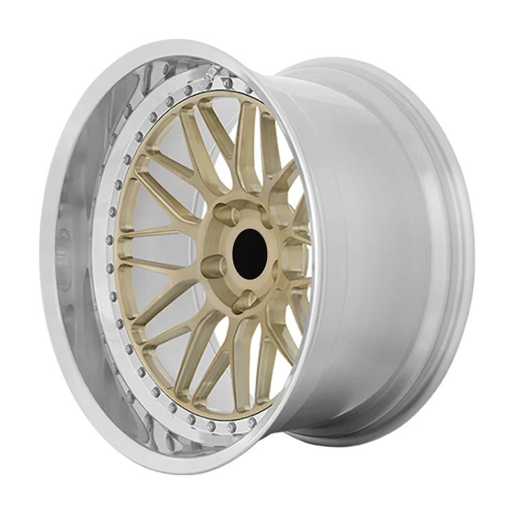 2 Piece Rims Mesh Design Aluminum Alloy Forged Car Wheels 18-23 Inch for Passenger Car Wheels 5/100 5/120 5/114.3