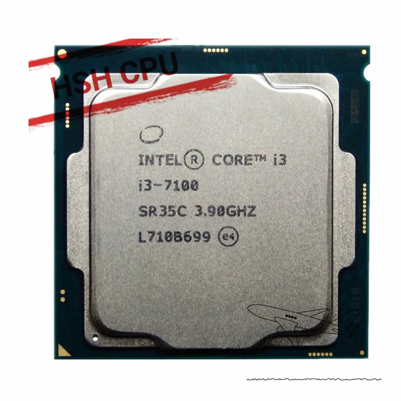 Processore Cpu Intel Core I3-7100 I3 7100 3.9 Ghz Dual-Core Quad-Thread 3M 51W Lga 1151