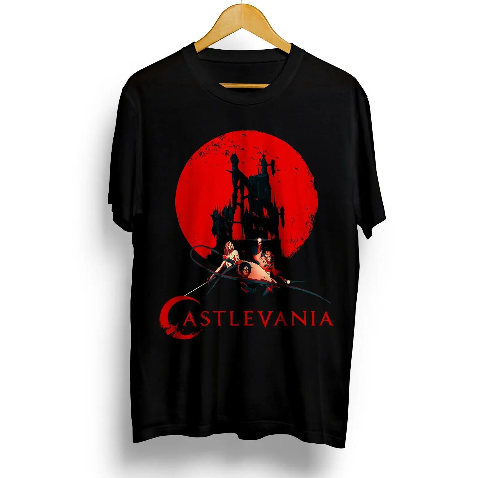 Camicia Unisex, Castlevania Alucard-Castlevania, Camicia Castlevania, Camicia Anime Maniche Lunghe