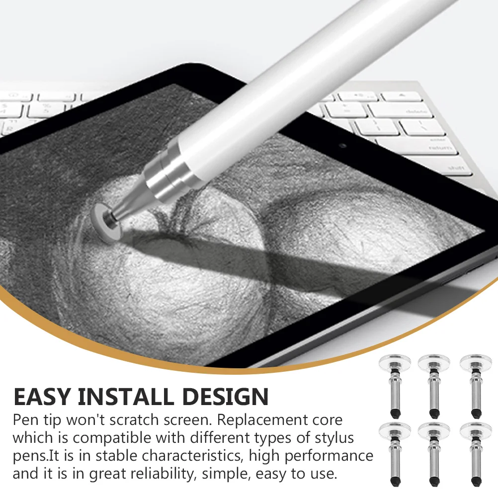 

Stylus Pen Nibs Tips For Tip Tablet Replacement Disc Pencil Touch Screen Digital Multi Pens Capacitive Device