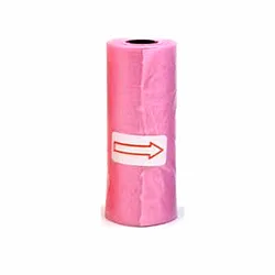 Vibrant Cartoon Paw Dog Waste Bags - Leak-Proof Pet Poop Bags (1200-Pack) - 60 rolls 900 bags (Pink)