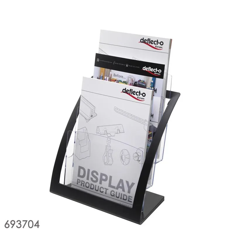 Magazine Shelf Bookshelf Furniture Small Books Porte Rack Storage Holder Organizer Desk Wood Iron Table Newspaper Print Kitchen