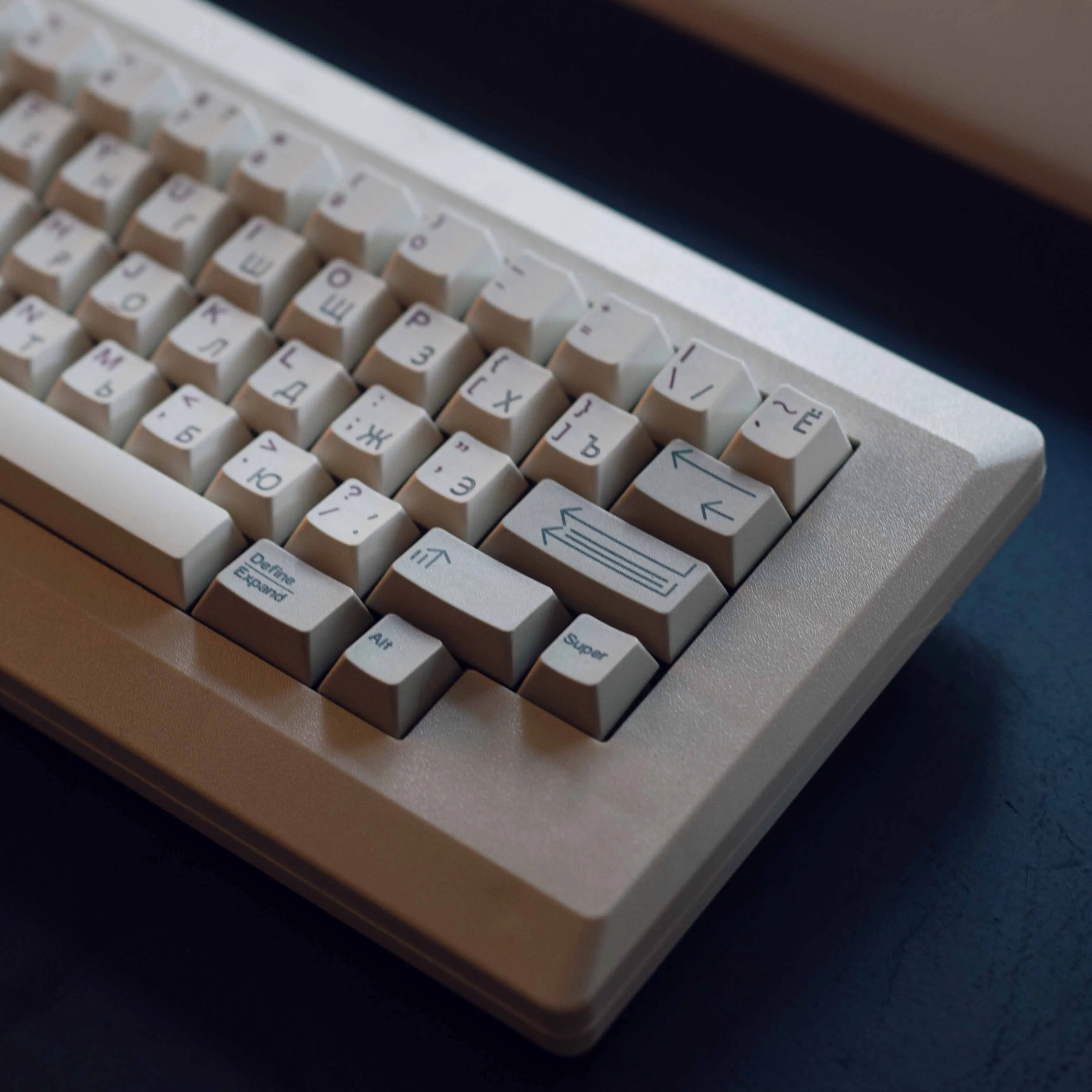 Keebox-キーボードキットM0110,レトロアップルキーボード,hhKB