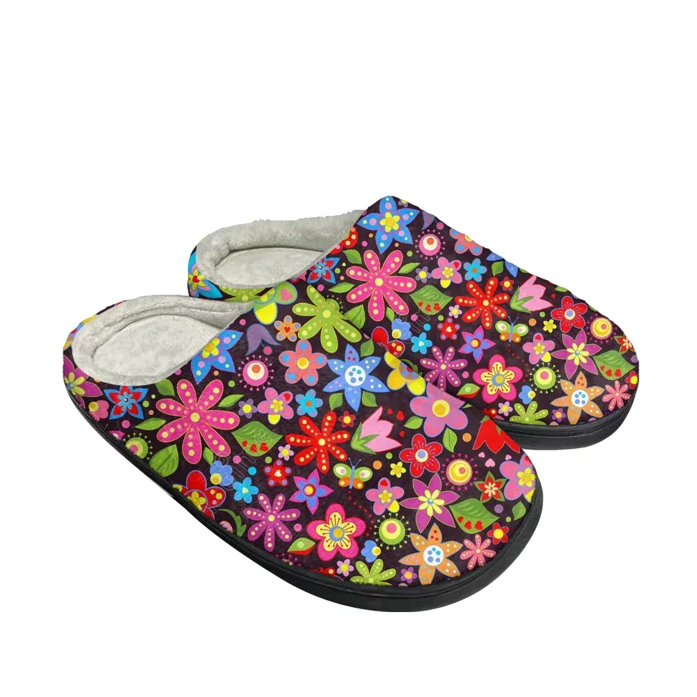 Hot Cool Brite Fashion Cotton Custom Slippers Mens Womens Sandals Plush Casual Keep Warm Shoes Thermal Comfortable Slipper