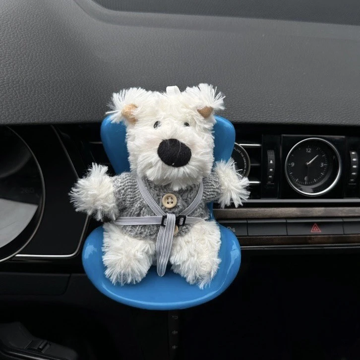 15-17cm doll Seat Labubu Doll Safety Seat Cute Doll Air Outlet Aromatherapy decoration high-grade Car Interior Decoration 10 Sa33f2ee4de1a4cfeac6dcc70820c300f0