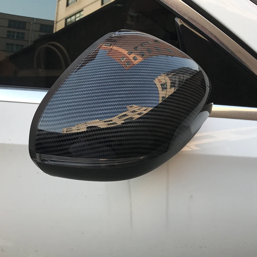 2 Pieces Applicable to Mercedes-Benz Class A CLA W177 C118 New Class A CLA Mirror Covers Caps RearView Mirror Case Cover Carbon