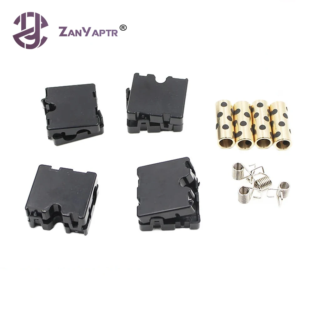 

4 шт./лот детали для 3D-принтера Ultimaker 2 UM2 оригинальный ползунок с медной втулкой «сделай сам»