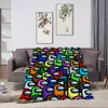 Game A-AmongES U-Us cool Blanket Skin friendly comfort warm soft plush blanket suitable sofa living room office bedroom 1