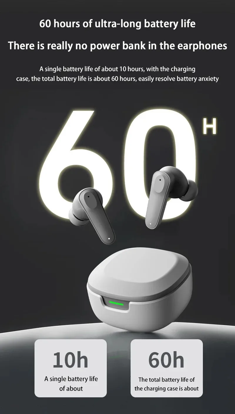 2025 Upgrade A98 AI Translation Wireless Bluetooth Earphones 144 Countries Langu