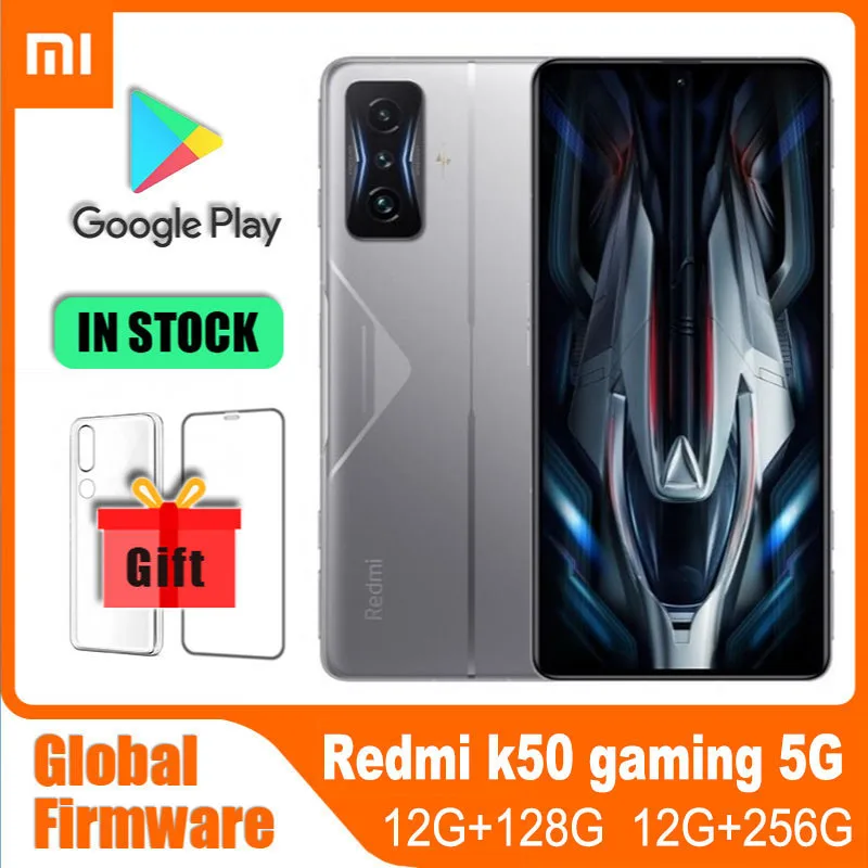 Xiaomi Redmi K50 Gaming 5G 12G 256G Smartphone Snapdragon 8 Gen1 120W Qc3