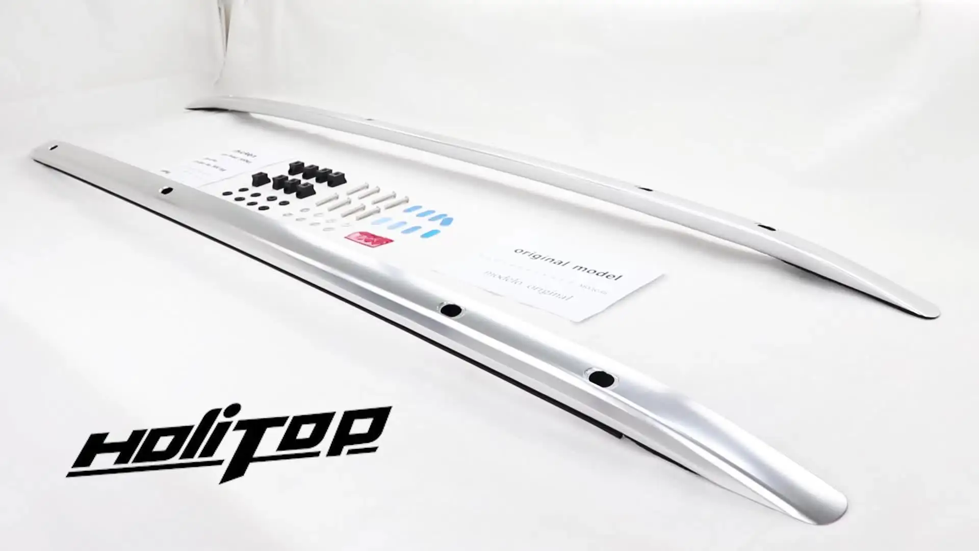 Barras De Techo Portaequipajes De Aluminio Para Toyota Land Cruiser LC300 J300 (2022-2025) – 2 Piezas Negras