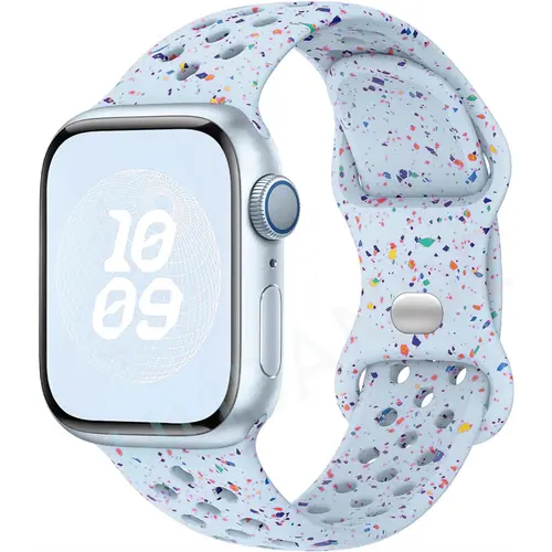 Strap For Apple Watch Band 44mm 49mm 45mm 40mm 41mm 38mm 42mm correa Breathable sports bracelet iwatch series 8 SE 7 6 5 9 Ultra - Image 24