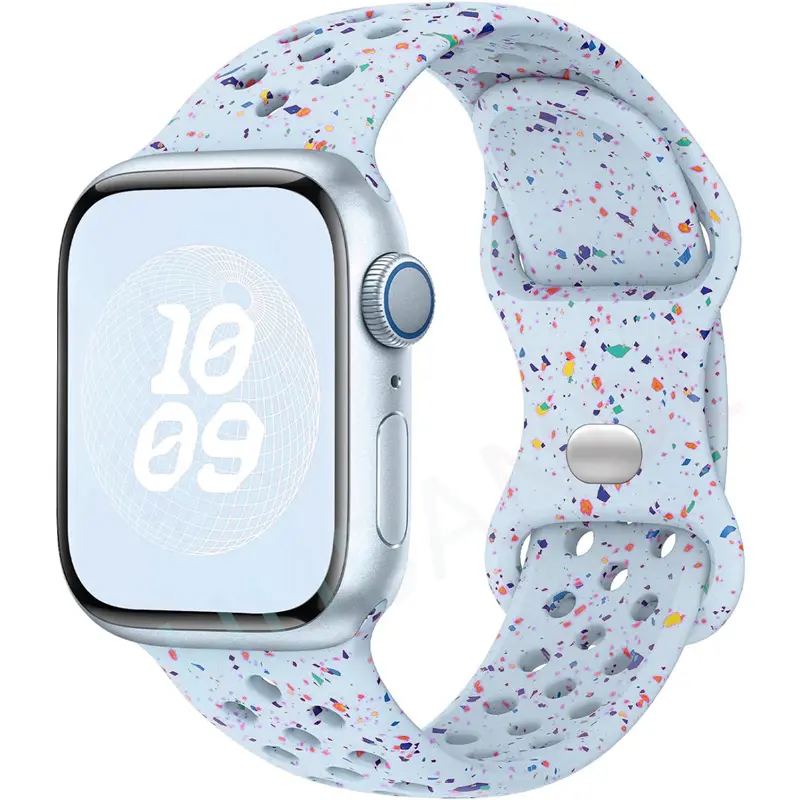 Strap For Apple Watch Band 44mm 49mm 45mm 40mm 41mm 38mm 42mm correa Breathable sports bracelet iwatch series 8 SE 7 6 5 9 Ultra - Image 24