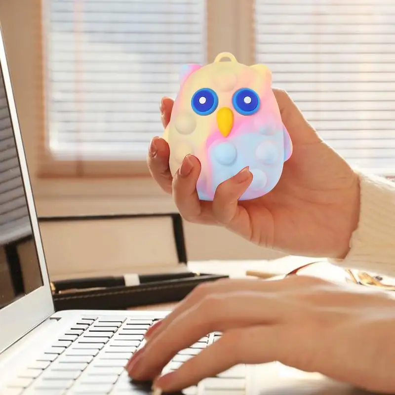

Owl Squeeze Toy Slow Rising Stress Ball fidget toys Animal Squishies Kids Antistress Ball Party Favors Stress Relief Toys