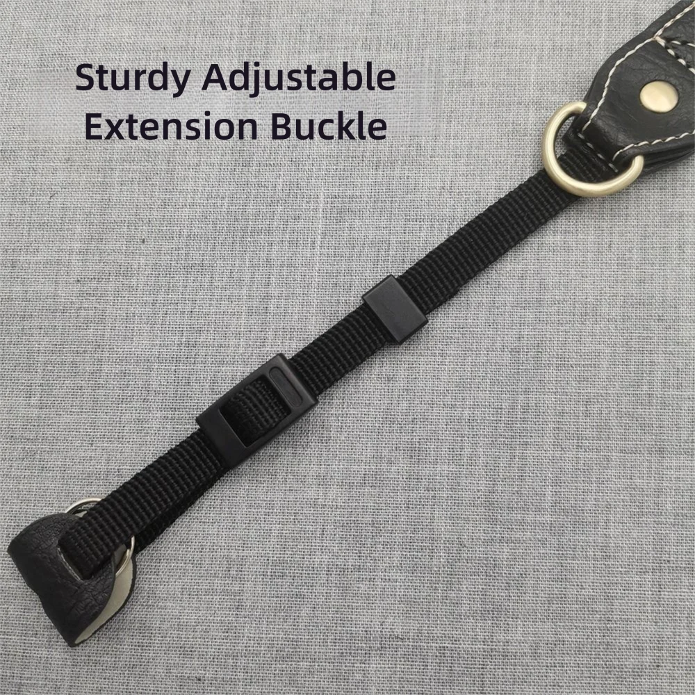 PU Leather Camera Shoulder Strap Retro Adjustable Neck Strap Lanyard Micro Single Strap for Canon G7x Nikon Fujifilm Sony Zv-1