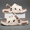 Men Slippers Summer EVA Soft-soled Platform Slides Sandals Indoor Outdoor Walking Beach Shoes Flip Flops Unisex Women Shoes 3